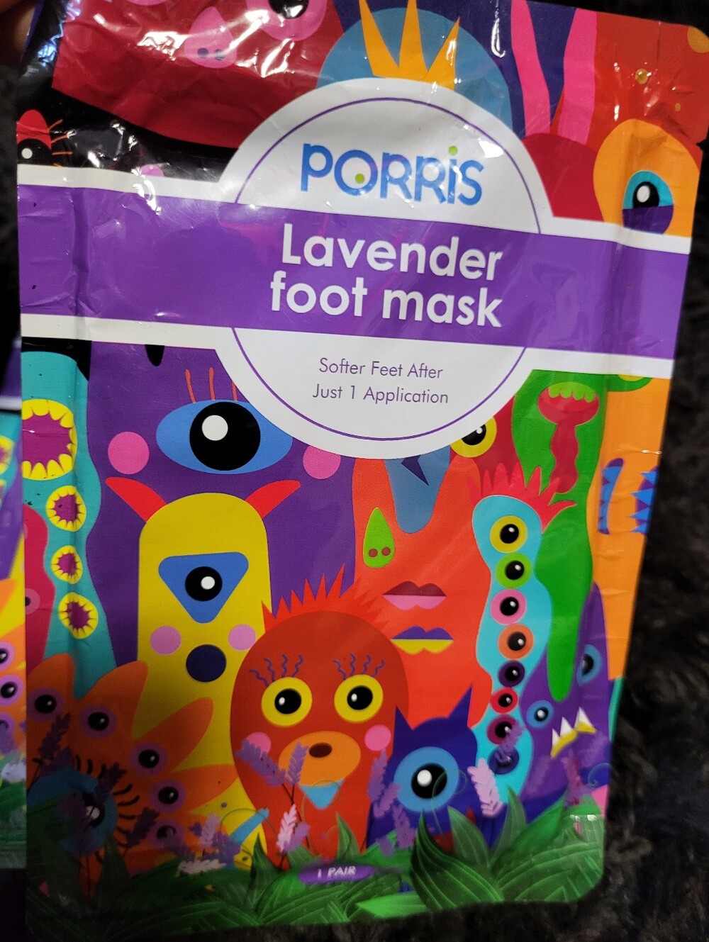 Porris Lavender Foot Mask - Lavender